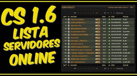 Ip De Servidor Cs 1 6 32 Slot