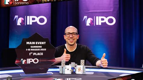 Ipo Italia Eventos De Poker