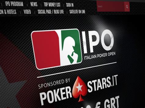 Italian Poker Tour Live Streaming