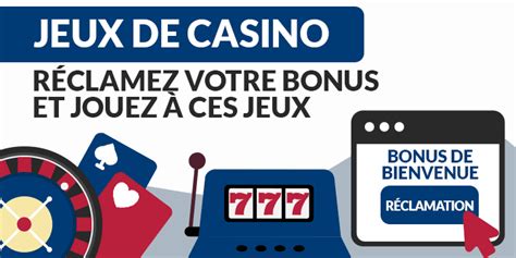 Jeux De Casino Avec Bonus Bienvenue Sans Deposito