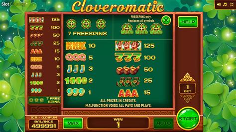 Jogar Cloveromatic Com Dinheiro Real