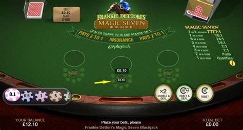 Jogar Frankie Dettori S Magic Seven Blackjack Com Dinheiro Real