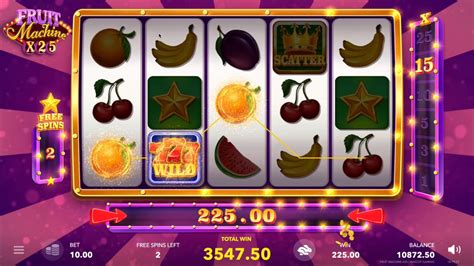 Jogar Fruit Machine X25 Com Dinheiro Real