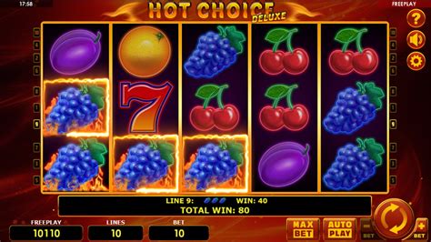 Jogar Hot Choice Deluxe Com Dinheiro Real