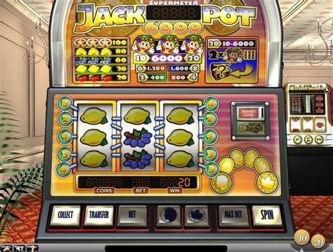 Jogar Jackpot 6000 Slot Machine No Modo Demo