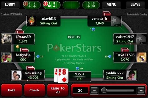 Jogar Poker A Dinheiro Real Na Pokerstars