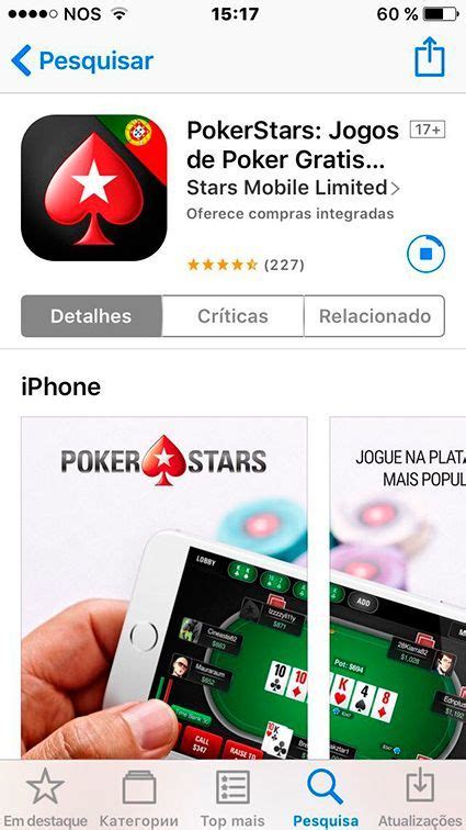 Jogar Poker Star No Celular