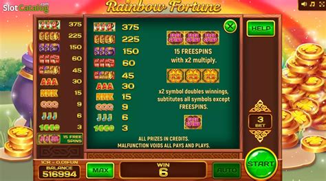 Jogar Rainbow Fortune 3x3 No Modo Demo