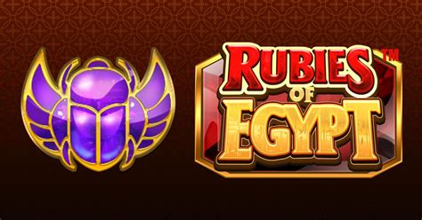 Jogar Rubies Of Egypt Com Dinheiro Real