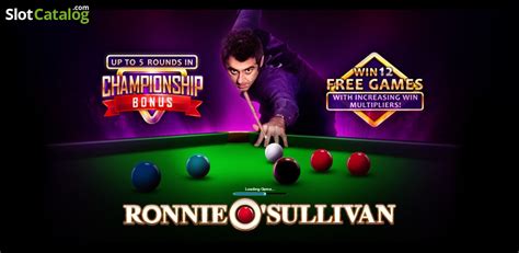 Jogar Sporting Legends Ronnie O Sullivan Com Dinheiro Real