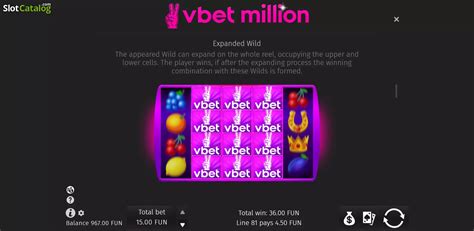 Jogar Vbet Million No Modo Demo