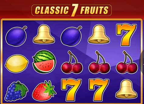 Jogue Classic 7 Fruits Online
