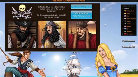 Jogue Pirate Glory Online