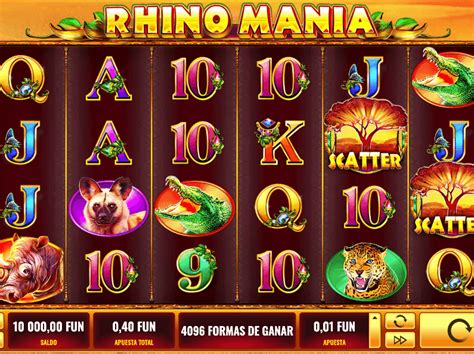 Jogue Rhino Mania Online