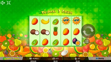 Jogue Tropical 7 Fruits Online