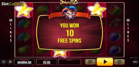 Joker 50 Deluxe Slot Gratis