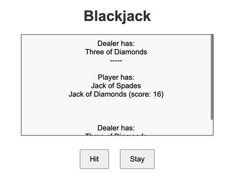 Js Blackjack
