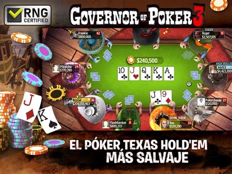 Juegos Governador Del Poker 4