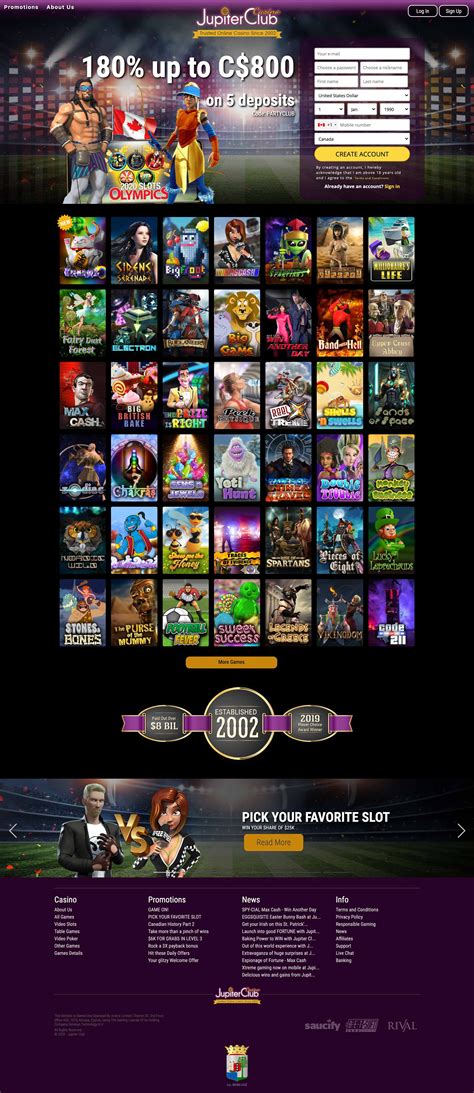 Jupiter Club Casino App