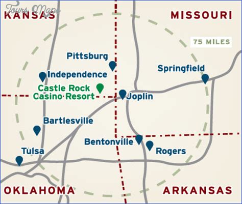 Kansas Casino Mapa