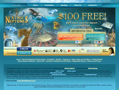 King Neptunes Casino Codigo Promocional