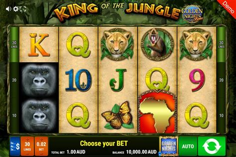 King Of The Jungle Golden Nights Bonus Betano