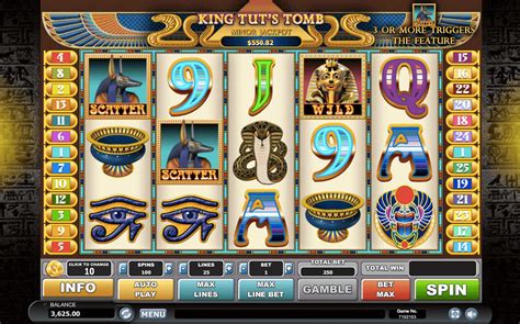 King Tut S Tomb Slot - Play Online