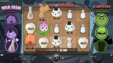 Kitchen Drama Sushi Mania Pokerstars