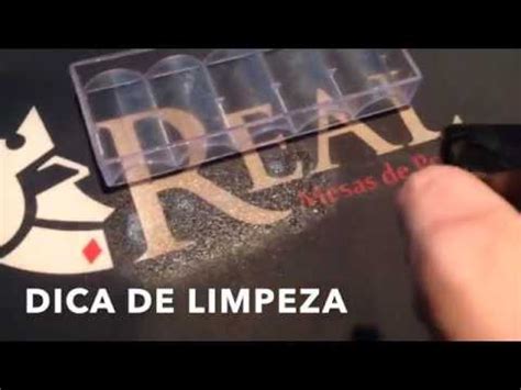 Limpar Mesa De Poker Feltro