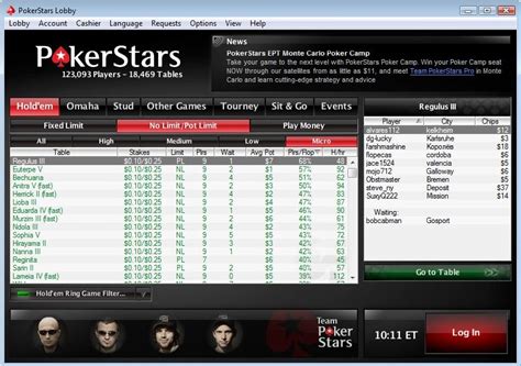 Lobby Pokerstars Download