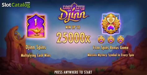 Lost City Of The Djinn Slot Gratis