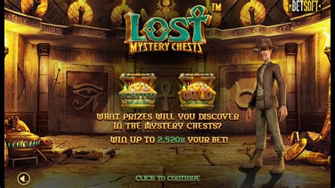 Lost Mystery Chests Slot - Play Online