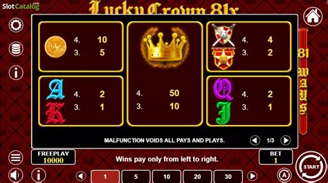Lucky Crown 81x Slot Gratis