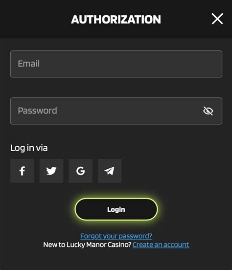 Lucky Manor Casino Login