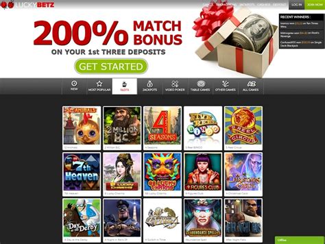 Luckybetz Casino Online