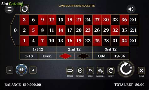 Luxe Roulette Multipliers Leovegas