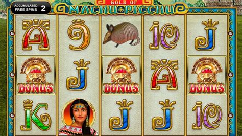 Machu Picchu Gold Slot Gratis