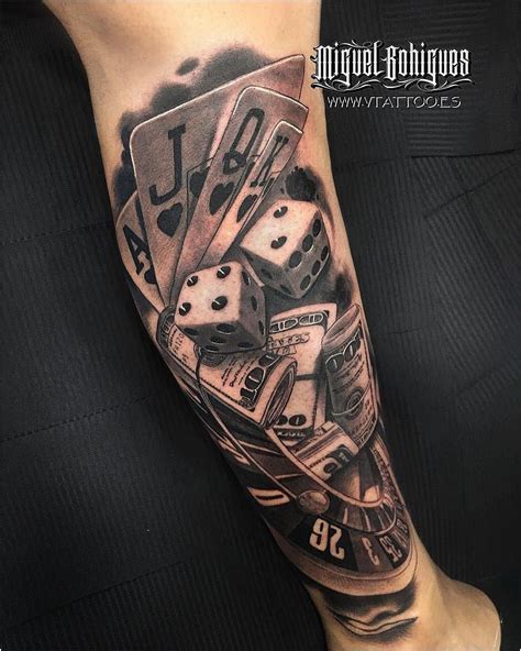 Mao De Poker De Tatuagem