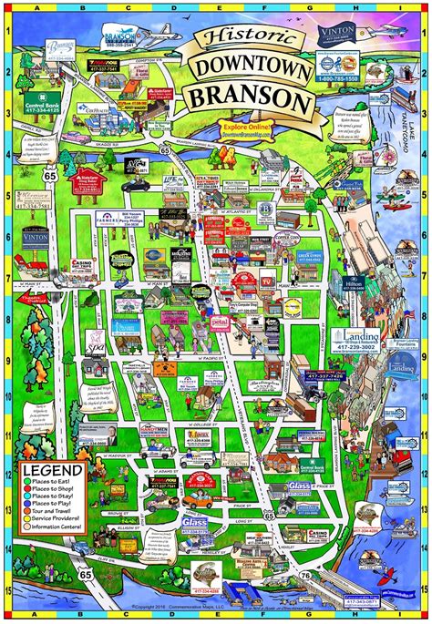 Mapa De Casinos Perto De Branson Missouri
