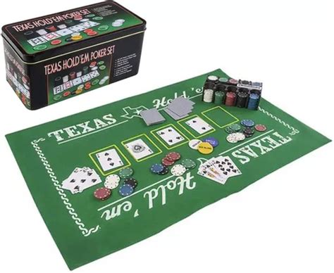 Marca De Poker Texas Hold Em Feltro Layout