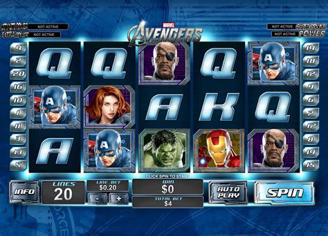 Marvel Heroes Banco De Slots