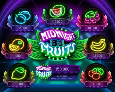 Midnight Fruits 81 Pokerstars