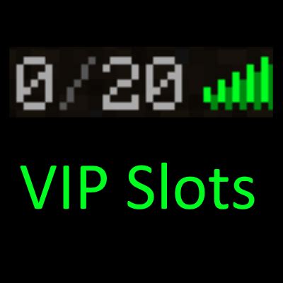 Minecraft Vip Slots Plugin