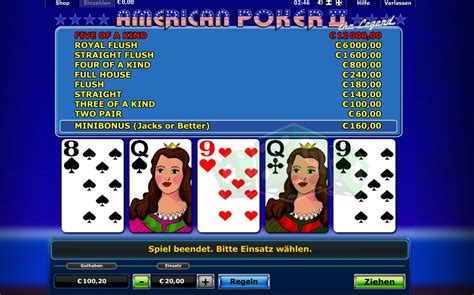 Miniclip American Poker 2