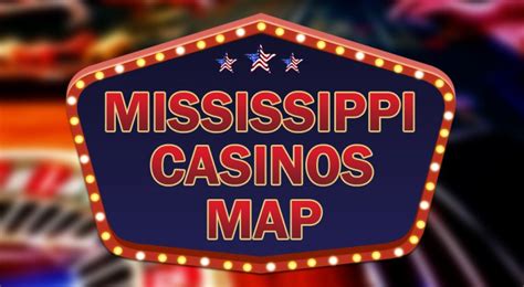Mississippi Casinos Mapa