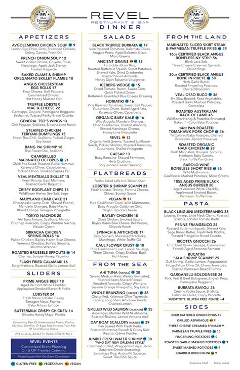 Motor City Casino Menu Do Restaurante