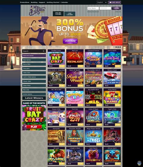 Mr  James Casino App