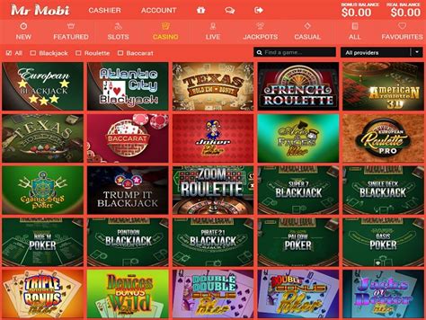 Mr Mobi Casino Login