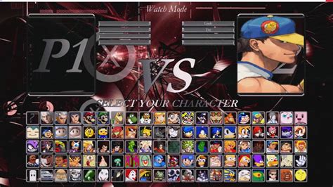 Mugen Screenpack 100 Slots De Download