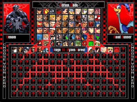 Mugen Screenpack Mais Slots